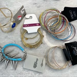New Bracelets Lot, Bangle bracelet, spike bracelet